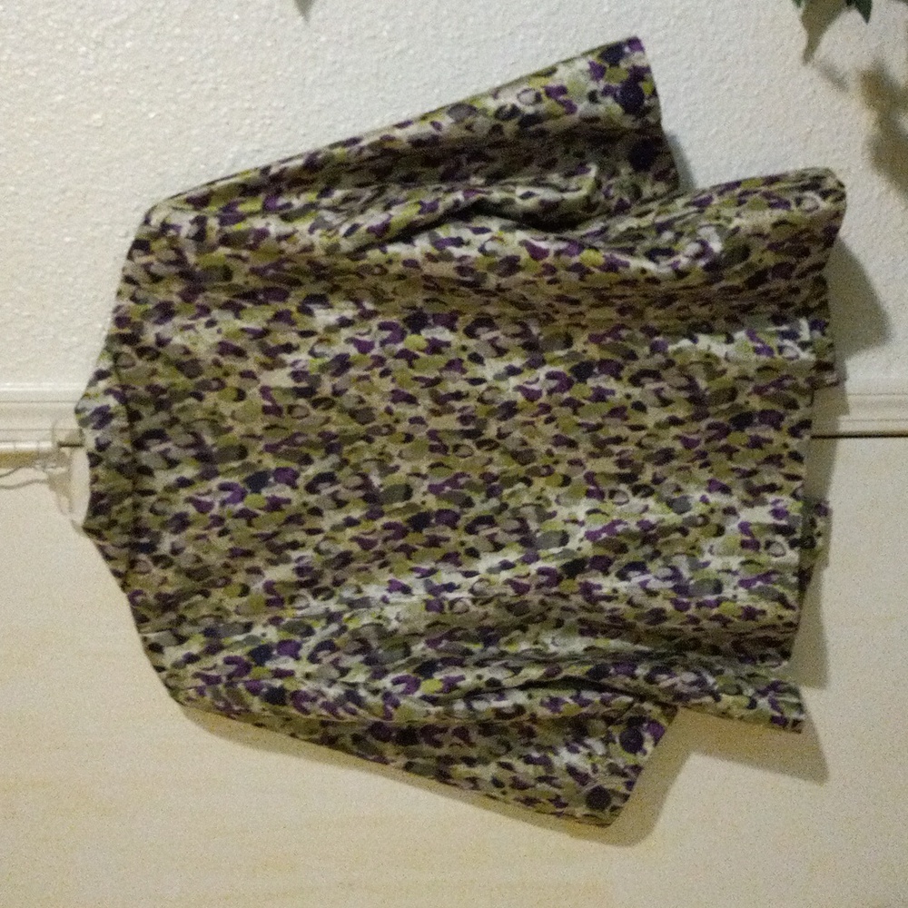 INVESTMENTS  Purple and Olive   Blazer size 18 - Picture 2 of 2